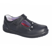 Ricosta Leona 50 8600602/090 Black School Shoes