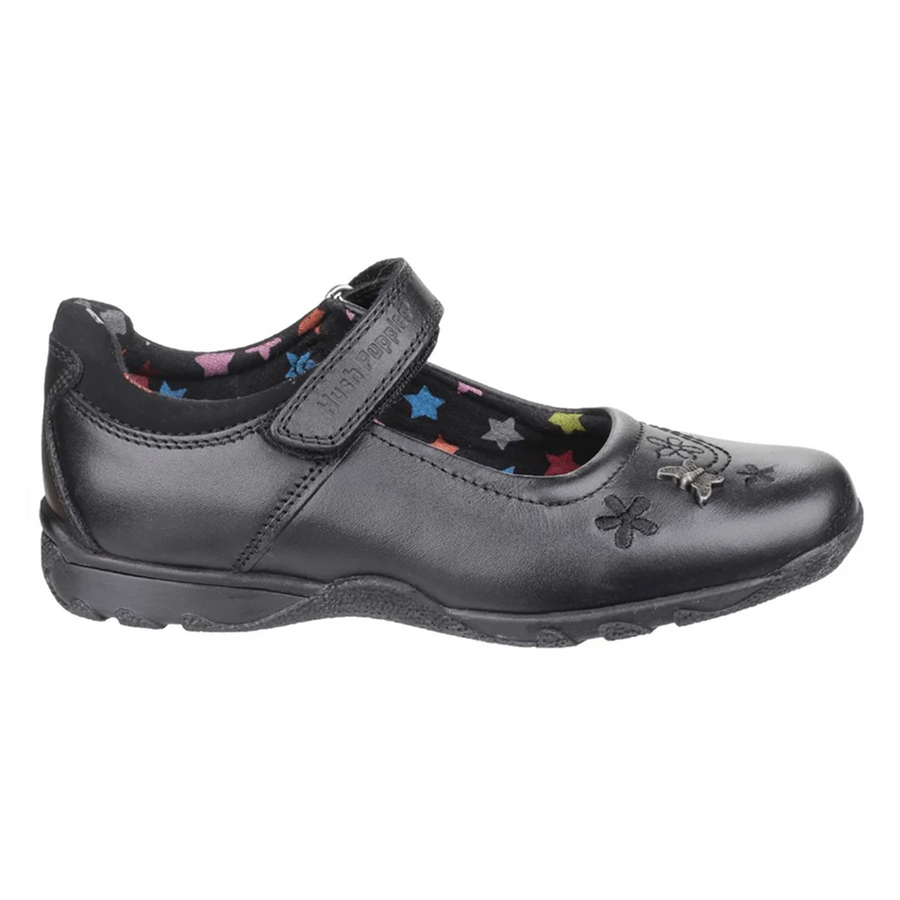 Hush Puppies Clare - School Shoes Black School Shoes