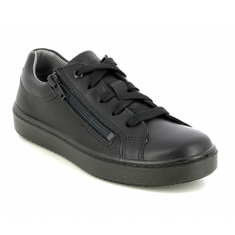 Superfit Heaven Lace 1-006489-0000 Black School Shoes Trainers