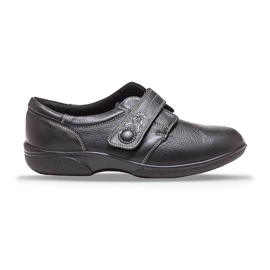 Db Shoes Wider Fit  HEALEY Black 4E 79315A