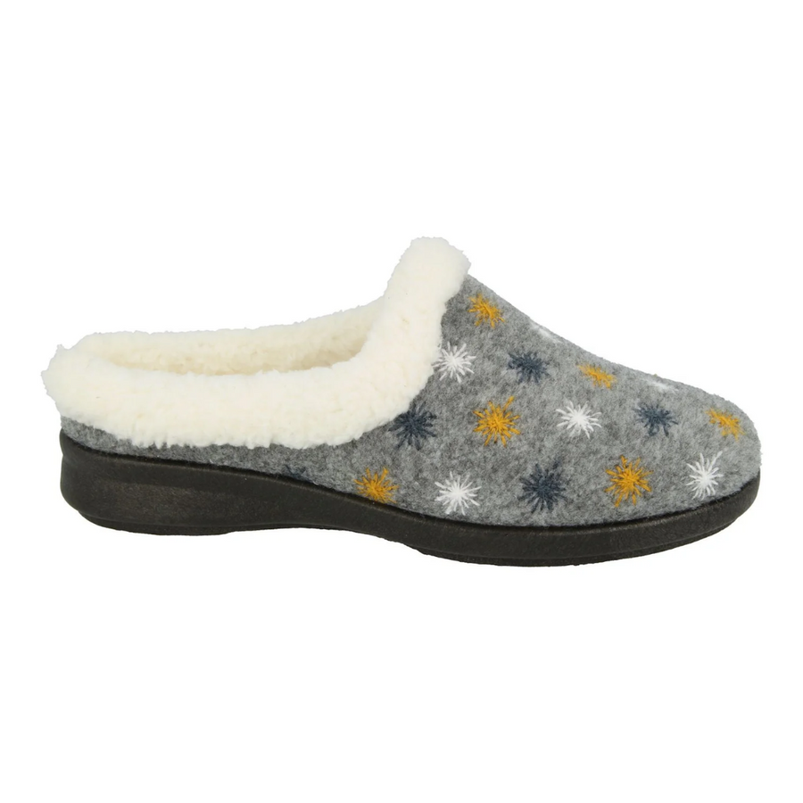 DB Shoes Tracey 2V 71660G Grey Slippers