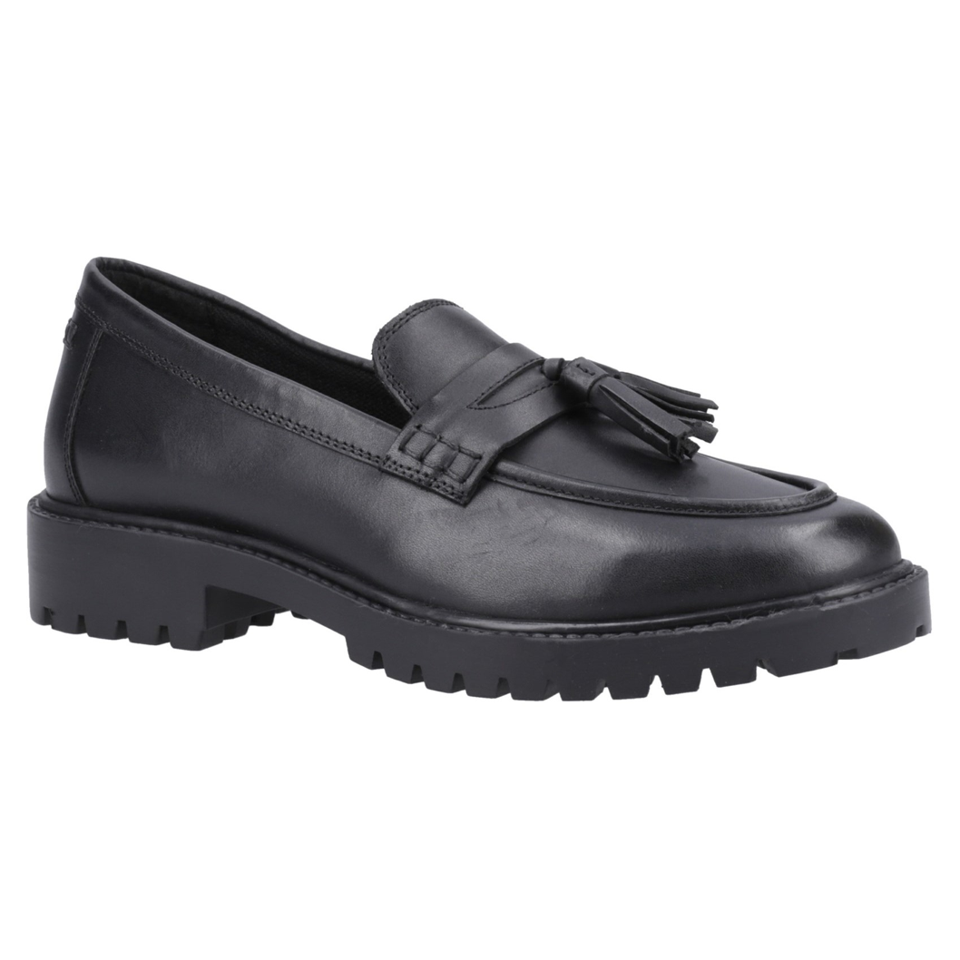 Hush Puppies Abigail SNR 39386-73523 Black School Shoes