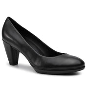 Ecco SHAPE 55 PLATEAU Black Court Shoe