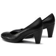 Ecco SHAPE 55 PLATEAU Black Court Shoe