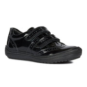 Geox J Hadriel G.G J947VG 00066 Black Patent School Shoes