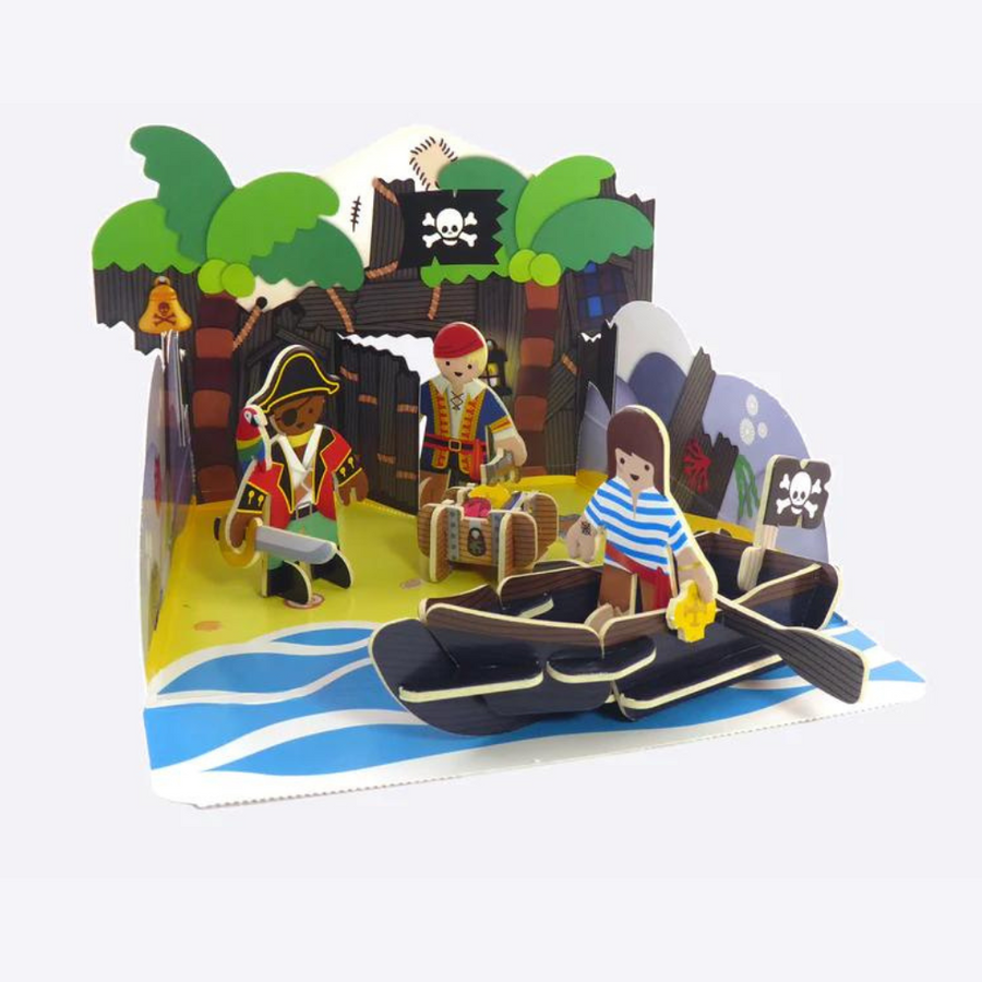 PlayPress PIRATE ISLAND Playset