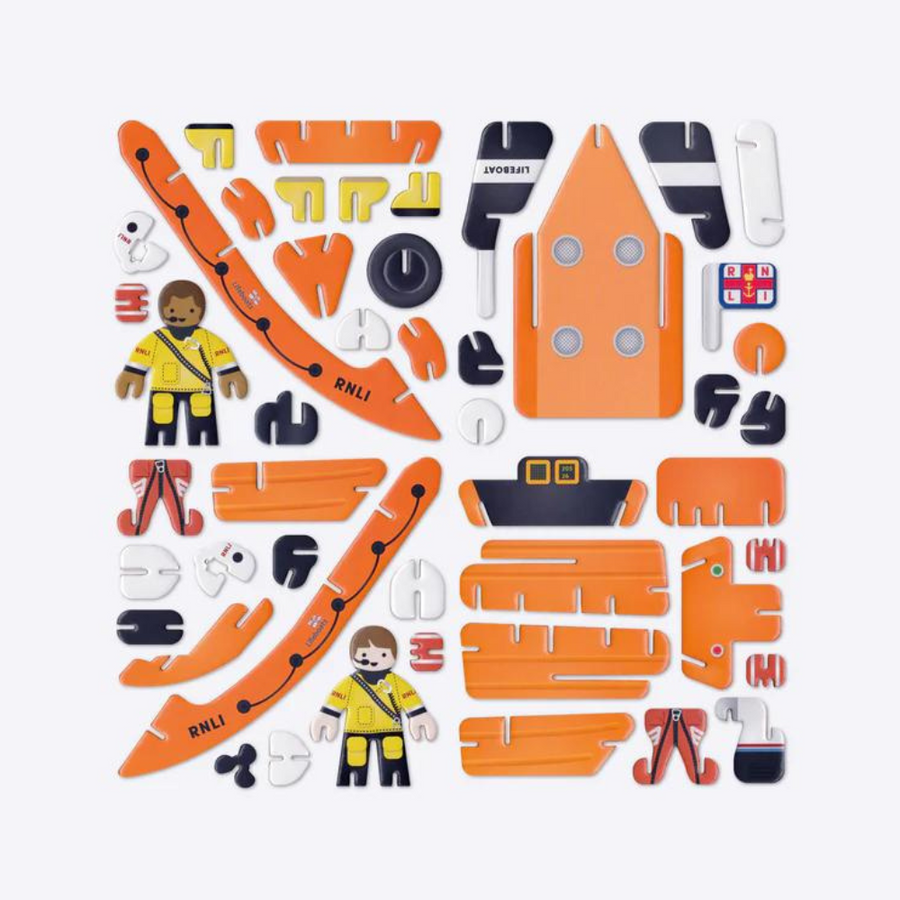 PlayPress RNLI LIFEBOAT INSHORE Playset