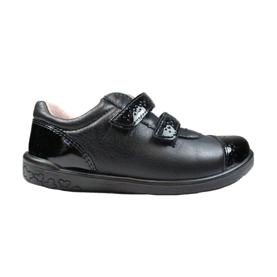 Ricosta Grace Patent 50 8600502/093 Black School Shoes