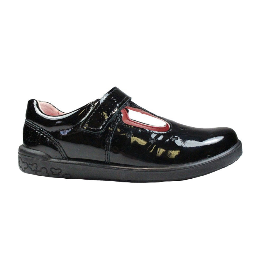 Ricosta Scarlett Patent 50 8600202/093 Black School Shoes