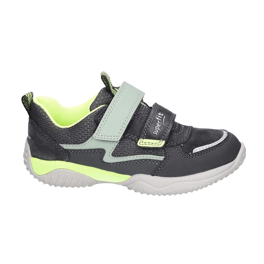 Superfit Storm 1-006388-2010 Grey Lime Trainers